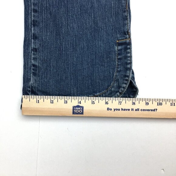 Gap Women's Jeans Cropped Bootcut Medium Wash size 8 length 24" - Picture 5 of 12